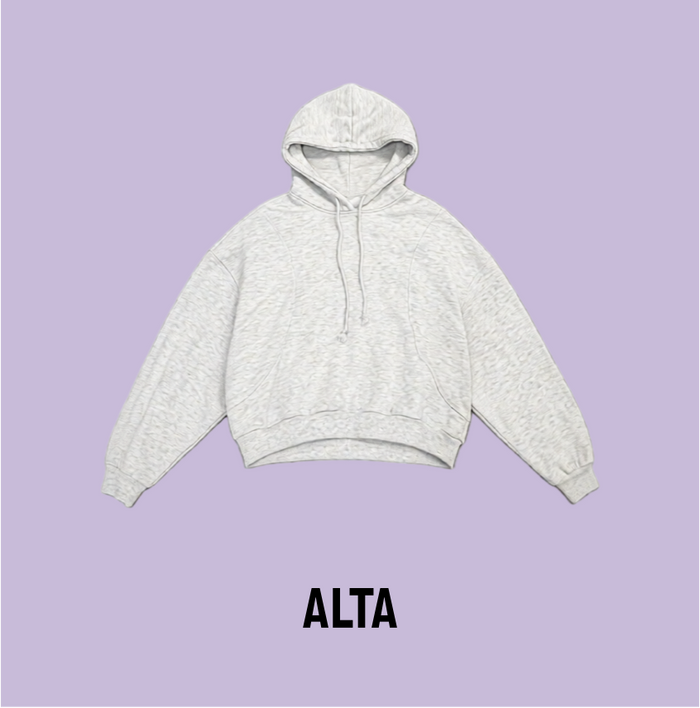 Grey Hoodie Sweatshirt