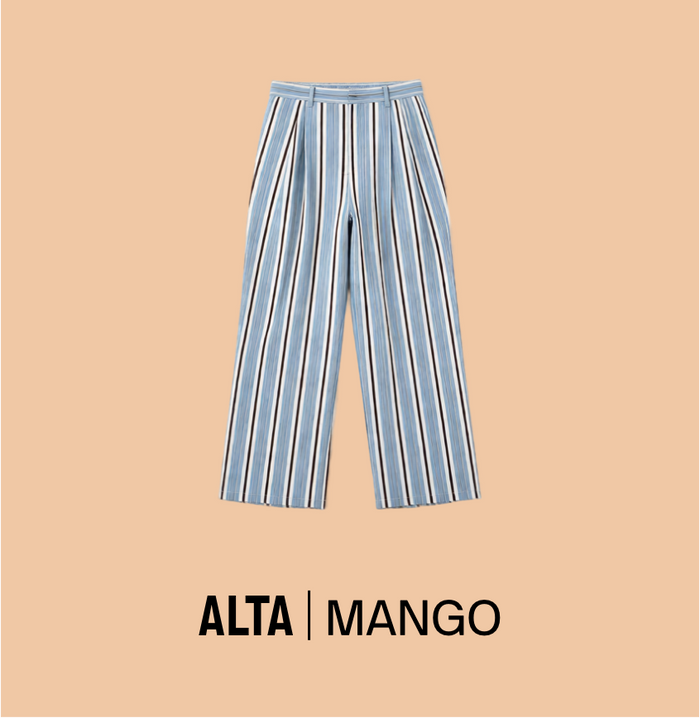 Wide Leg Striped pants